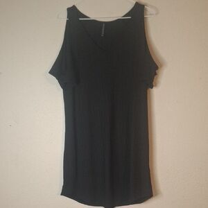 Elegant Black Cold Shoulder Women's dress size XL